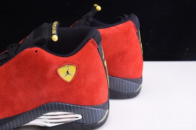 Cheap TBkick Challenge Red Retro Jordan 14 654459-670 Air 0731